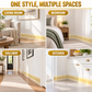 🧱 Bordure décorative murale autocollante