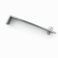 Stainless Steel Telescopic Reach Pole with Hook Multi Purpose Extendable Clothes Hanging Rod and Truck Cargo Retrieval Tool