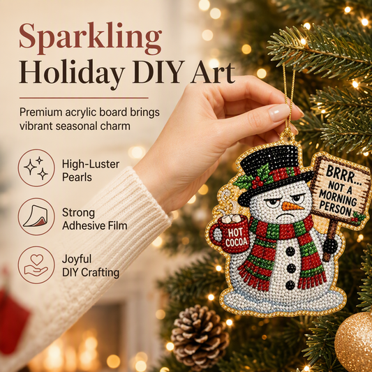 📢📢50 % DE RÉDUCTION !! ⏰ Kit DIY de décoration de Noël à suspendre en perles