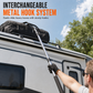 Stainless Steel Telescopic Reach Pole with Hook Multi Purpose Extendable Clothes Hanging Rod and Truck Cargo Retrieval Tool
