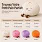 Coussin en peluche douce en forme de bao