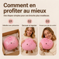 Coussin en peluche douce en forme de bao