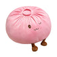 Coussin en peluche douce en forme de bao