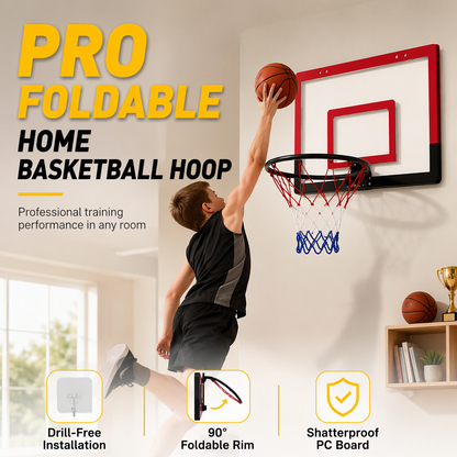 📢📢50 % DE RÉDUCTION !! ⏰ Panier de basket pliable pour enfants, adapté à une utilisation en intérieur et en extérieur.