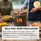 📢📢50 % DE RÉDUCTION !! ⛺ Poêle à bois portable multifonction – Résistant à la rouille, pour le camping, les barbecues et le chauffage ✨