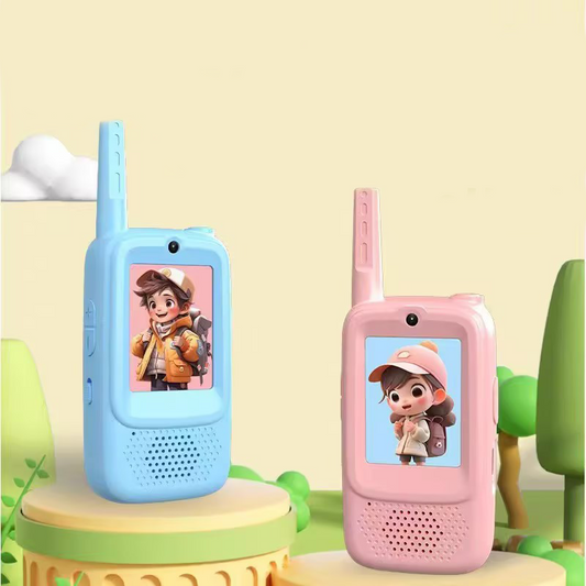 📢📢50 % DE RÉDUCTION !! ⏰ Talkies-walkies rechargeables avec fonction vidéo pour enfants – une communication ludique et sécurisée