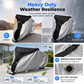 🚴 PROMO -50% 🛡️ Housse de Protection Vélo Imperméable & Anti-UV 190T — Coupe-Vent avec Œillet Antivol 🌧️