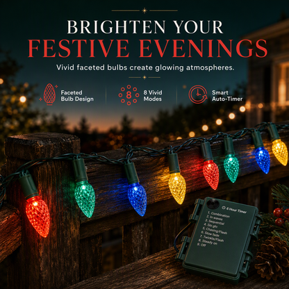 🍓✨ PROMO FLASH : 50% DE RÉDUCTION ! Guirlande Lumineuse à Piles en Forme de Fraise, 8 Modes d'Éclairage & Résistante aux Intempéries for une Décoration de Jardin Féérique pour Noël et Halloween ✨