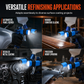 🎨 50% de Réduction 🔧 Pistolet de Pulvérisation Léger – Retouche Auto & Meuble, Éclairage Auxiliaire & Fini Uniforme 💡