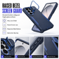 Coque antichoc avec support métallique pour Samsung Galaxy