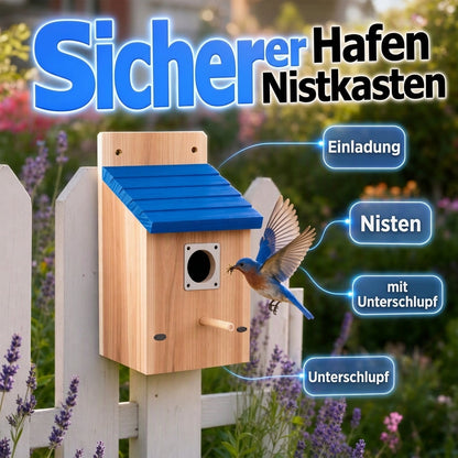 🐦Nichoir en bois résistant aux intempéries, pour l'extérieur