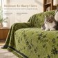 📢📢50 % DE RÉDUCTION !! ⏰Housse de canapé en chenille style français, résistante aux griffures de chat, universelle, couverture d'appoint
