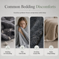 50% de Réduction – Plaid Jacquard Double Face Doux et Moelleux à Motifs Cœurs, Couverture Polaire Chaude pour Canapé et Lit