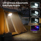 ☀️ Solar Camping Floodlight: 4 Brightness, Power Bank, Weatherproof, Portable