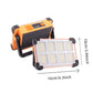 ☀️ Solar Camping Floodlight: 4 Brightness, Power Bank, Weatherproof, Portable
