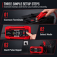 📢📢 50% OFF! 12V 6A Smart Battery Charger – Pulse Repair Mode for Car & Motorcycle Lead-Acid Batteries 🔋🚗