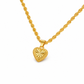 🌸 50 % DE RÉDUCTION EN CE MOMENT ! 🌸 Collier rétro en alliage de cuivre imitation or, avec pendentif en forme de cœur, à porter sur la clavicule, pour femme