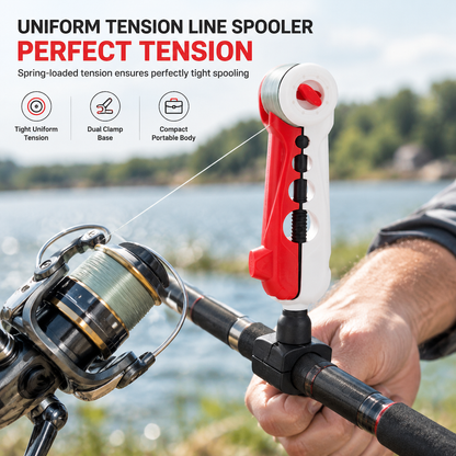 📢📢 50 % DE RÉDUCTION🎣 Dérouleur et enrouleur de ligne de pêche portable – Accessoire compact pour le matériel de pêche
