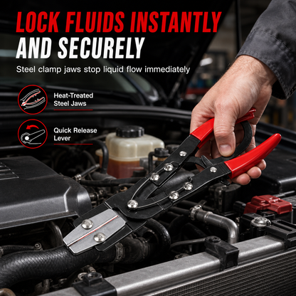 🔧 50% DE RÉDUCTION! 🚗 Pince à pincer les tuyaux – Pour conduites & réparations auto ✨