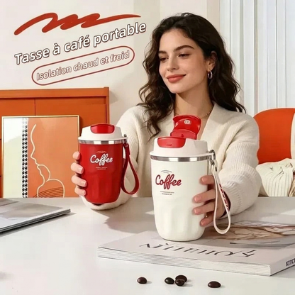 Tasse à café thermique intelligente portable avec affichage de température