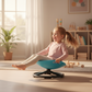 Fauteuil pivotant pour l'intégration sensorielle des enfants